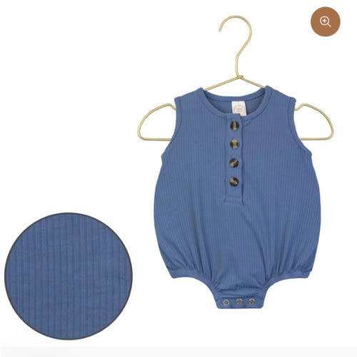 Harrison Ribbed Bubble Romper
