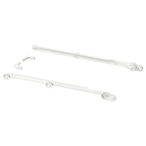 KOMPLEMENT Pull-out rail for baskets - white 22 7/8 "