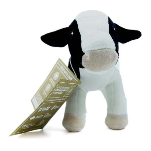 Organic Cow 12” | Cow Stuffed Animal | Bears for Humanity