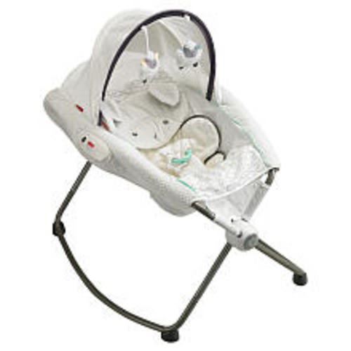Fisher-Price My Little Lamb Platinum Edition Deluxe Newborn Rock 'n Play Sleeper with Vibration.