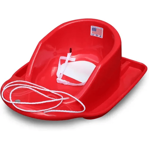 Flexible Flyer Baby Pull Sled. Toddler Boggan. Sleigh for Kids