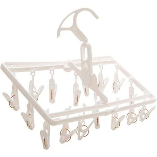 Portable Hanging Dryer - Laundry Hanger - Clip and Dry -16 pieces - Aisen