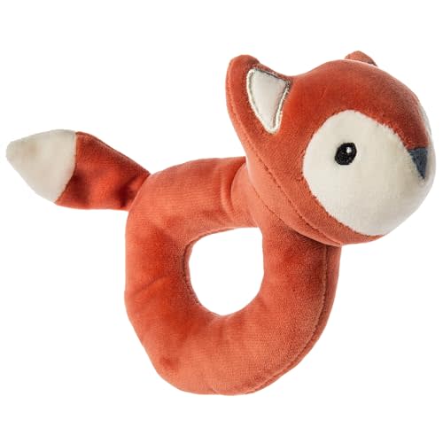 Mary Meyer Baby Rattle Leika Infant Soft Toys, 6-Inches, Little Fox