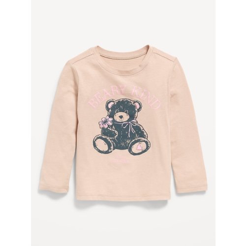 Long-Sleeve Graphic T-Shirt for Toddler Girls