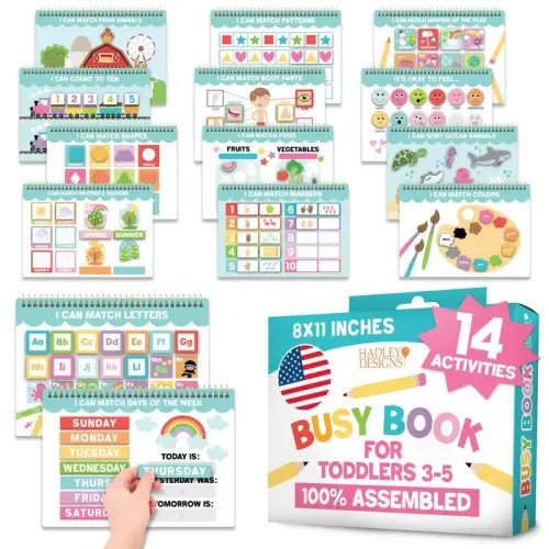 My First Busy Book For Toddlers 3-5 - My Preschool Busy Book | Black Friday Sale TikTok Shop