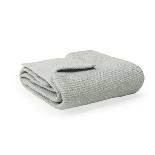 Organic Waffle Baby Blanket