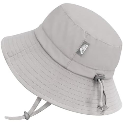 JAN & JUL Grow-with-Me Cotton Bucket Sun-Hat for Baby and Kids