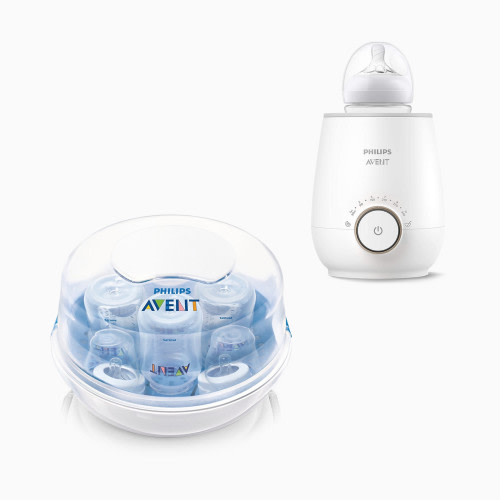 Philips Avent Fast Baby Bottle Warmer - Bottle Prep Bundle