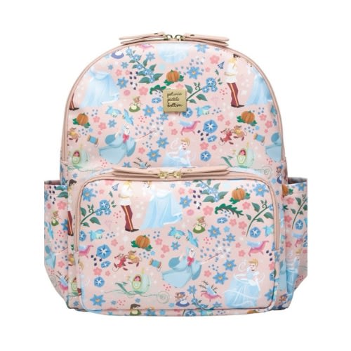 Petunia Pickle Bottom Pink Cinderella Pattern Kids Backpack