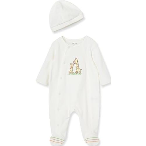 Little Me Footie Pajamas Cotton Baby Sleepwear Boys and Girls Footed Sleeper