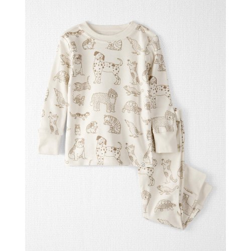 Baby Pet Print Organic Cotton 2-Piece Pajamas - Little Planet | Carter's