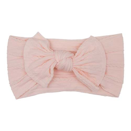 Cantaloupe Cable Knit Nylon Headwrap