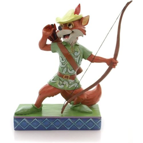 Disney Traditions Roguish Hero Robin Hood Figure, White, One Size
