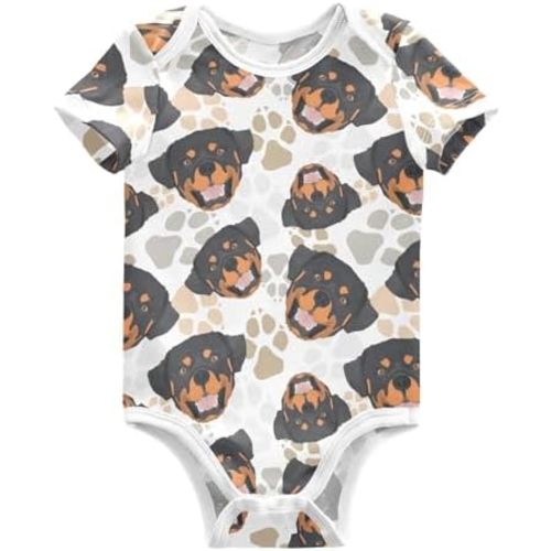Baby Unisex Baby Cotton Short-Sleeve Bodysuits 0-24 Months
