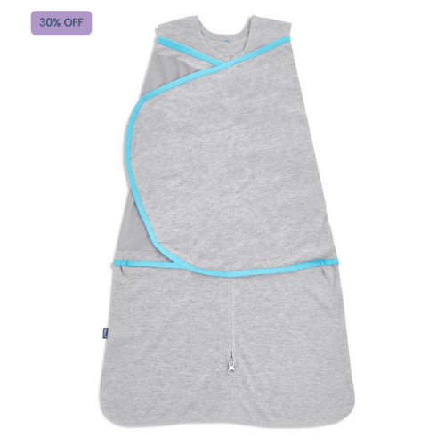 Gray Temperature Regulating Baby Swaddle - Newborn | HALO