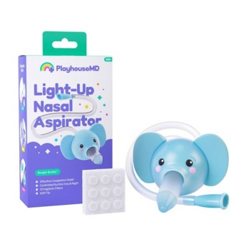 Playhouse MD Light-Up Nasal Aspirator - Elephant Trunk