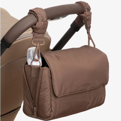 Convertible Stroller Caddy Crossbody - HAZELNUT