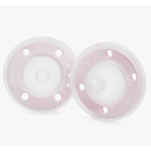 Ninni Co. Rosebud Pink Pacifier Clip