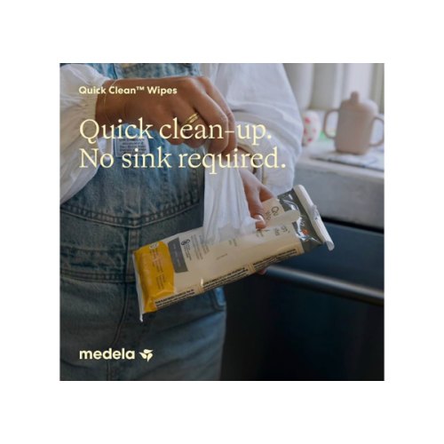 Amazon.com: Medela Quick Clean Wipes for Breast Pump Parts, Plant-Based, 90 count | 3 Packs of 30. Fragrance-Free, No-Rinse. Resealable Pack. Multi-purpose for Baby Bottles, Baby Gear, Breast Pump Wipes