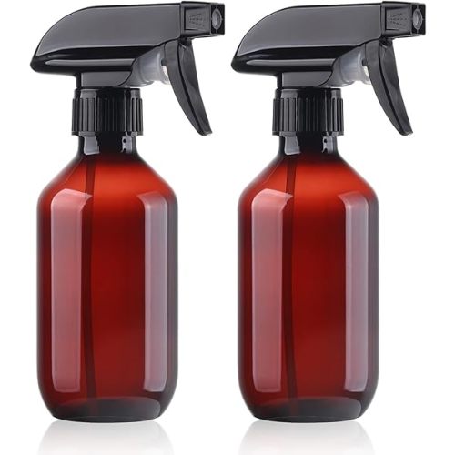 Teyssor Spray Bottles Water Spray Bottle - BPA Free - 10 oz/300 ml Plastic Refillable Containers Fine Mist Small Spray Bottle with Adjustable Nozzle for Hair, Cooking, Cleaning