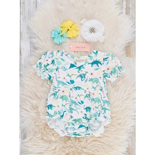 Sweet Jurassic Garden Ruffle Bubble