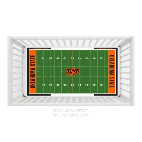 Oklahoma State Cowboys StadiumSheets™ Crib Sheets