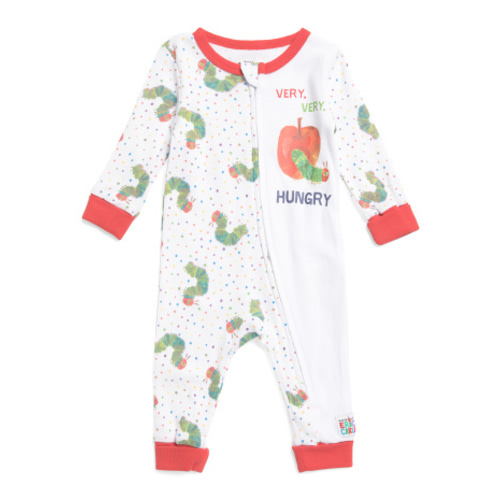 Newborn Very Hungry Caterpillar Pajama Romper | Boys' Pajamas | T.J.Maxx
