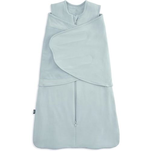 HALO SleepSack SuperSoft Swaddle, Cozy Bamboo Viscose, 3-Way Adjustable Swaddle, 2 Way Zipper, 2 TOG