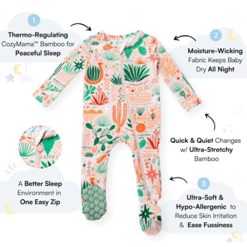 The Second-Skin Footie | Desert Cactus Vibes | "Mama, I Wished for You" | Raising Mama