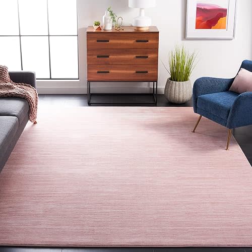 SAFAVIEH Area Rug 8x10 - Vision Collection - Large - Pink, Modern Ombre Design, Non-Shedding & Easy to Clean, Ideal for Living Room, Bedroom, Dining Space (VSN606U)