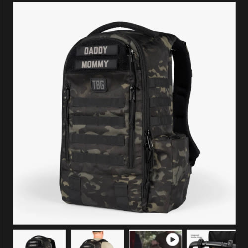 Daypack Diaper Bag by TBG – Tactical Baby Gear