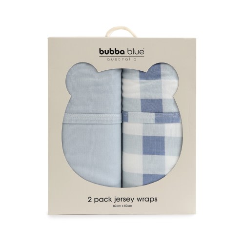 Bubba Blue Sundae Jersey Wrap 2 Pack Blueberry