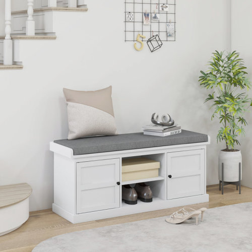 Winston Porter Sonila Upholstered Storage Bench & Reviews | Wayfair