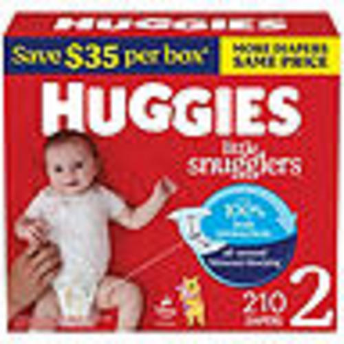 Huggies Little Snugglers Baby Diapers, Size 2 - Sam's Club