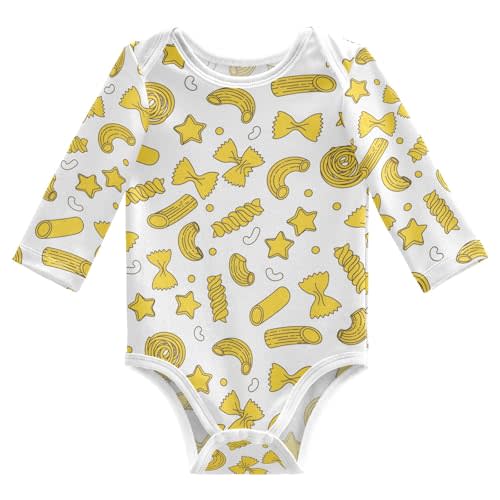 Baby Girls Boys Bodysuit Cotton Long Sleeve Rompers One Piece Baby Clothes Outfits for Newborn Infant 0-24 Month