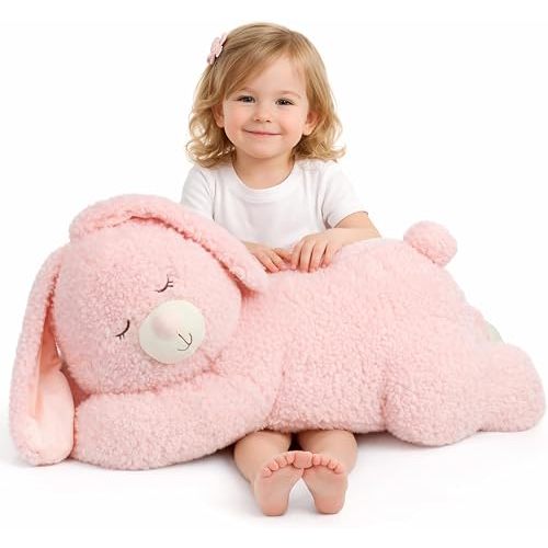 31.5" Large Bunny Stuffed Animal Giant Rabbit Plush Toy for Kids