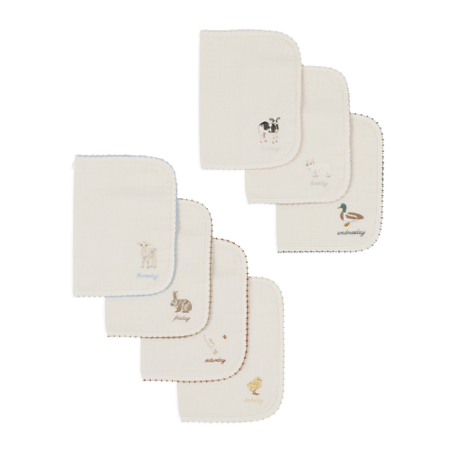 Weekly Set Bibs - 7 days x Blanca Miró