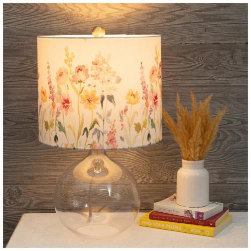 Watercolor Floral Lamp