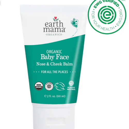 Organic Baby Face Nose & Cheek Balm | Earth Mama