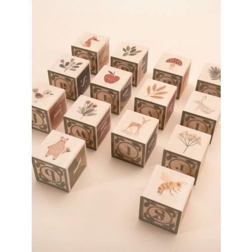 Watercolor ABC Blocks