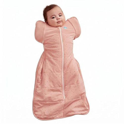 Love to Dream Swaddle Up Transition Bag | 2.5 TOG, 13-19 lbs, Rose Pebbles