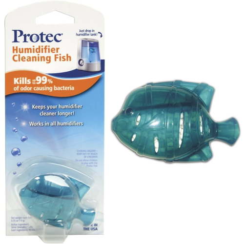 Pro-Tec Protec Mist Humidifier Tank Cleaner with Antimicrobial Fish for 200-600 sq ft
