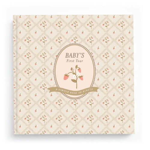 Cottage Garden Baby Memory Book