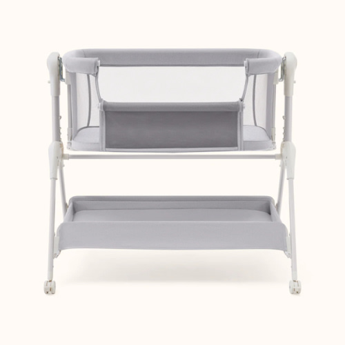 HARPPA Cuddly Sway | 3-in-1 Rocking Baby Bassinet & Bedside Sleeper with Anti-Reflux Mattress for Newborns | Attaches to Bed, Adjustable Height, Tool-Free Setup, Portable Wheels, CPSC Certified, Gentle Rocking Motion | Ideal for Infants, Safe Co-Sleeping