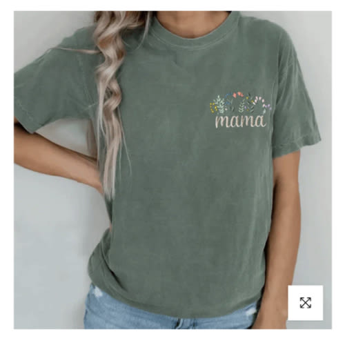 NURSING Tee/ Breastfeeding
Floral Mama Embroidered – Giftifymama