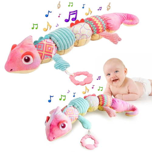 Baby Toys 0 To 12 Months Musical Stuffed Animal Sensory Tummy 0 3 6 12 Months