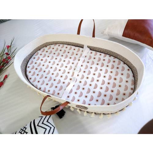 Fitted Sheets for Baby Changing basket and Moses Basket, Rainbow Fitted Sheets, Leaves Fitted Sheets, Changing Pad Cover, Change Table sheet