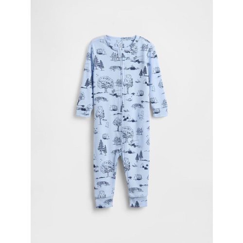 Baby Winnie The Pooh Organic Cotton One-Piece