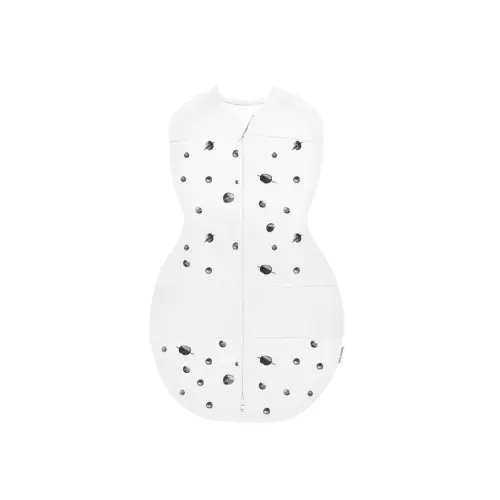 Happiest Baby Sleepea Organic Cotton Swaddle - Ivory Planets