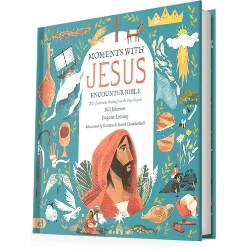 The Moments with Jesus Encounter Bible: 20 Immersive Stories from the Four Gospels Hardcover – October 19, 2021